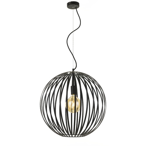 Metal globe on sale light fixture